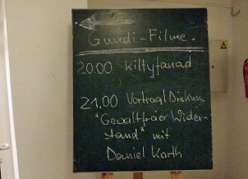 Gundermann-Party - Wegweiser