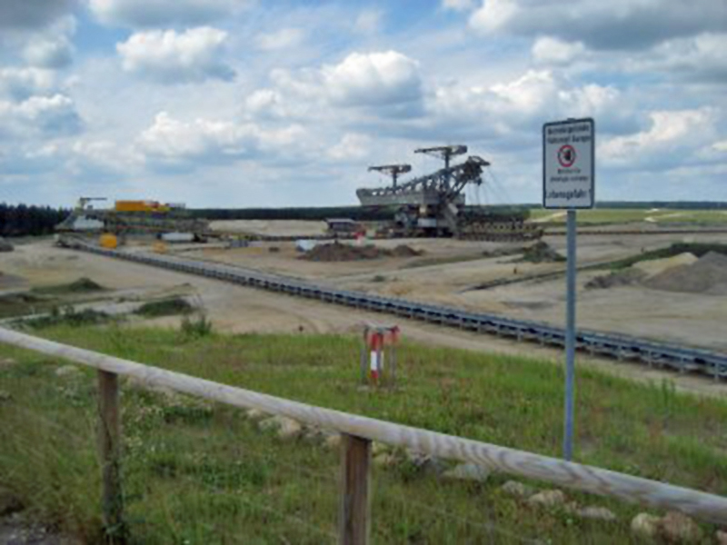 Vereinstreffen 2010 - Führung Lausitzer Seenland - rekultivierte Tagebaulandschaft