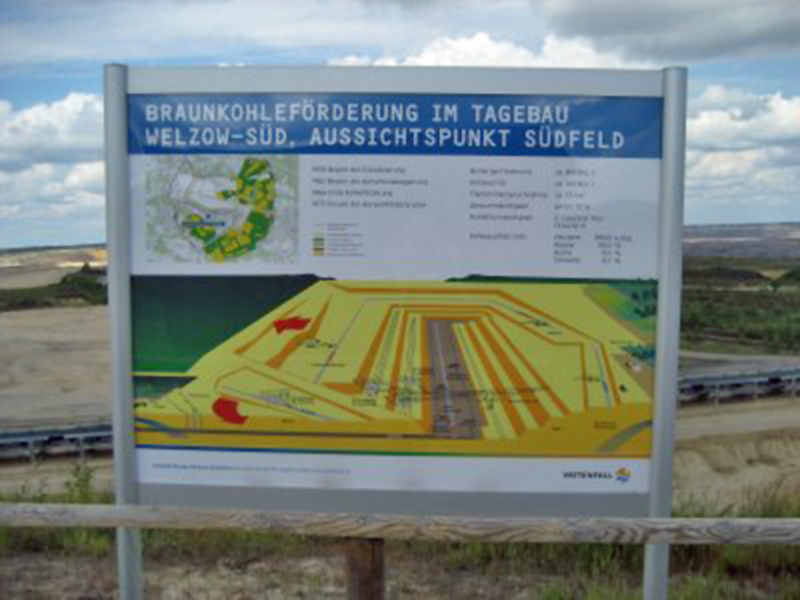 Vereinstreffen 2010 - Führung Lausitzer Seenland - rekultivierte Tagebaulandschaft