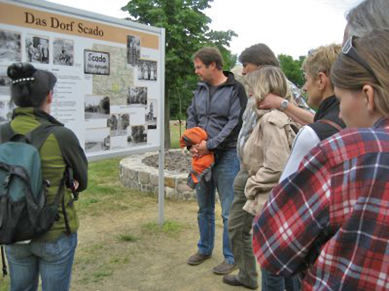 Vereinstreffen 2010 - Führung Lausitzer Seenland - rekultivierte Tagebaulandschaft
